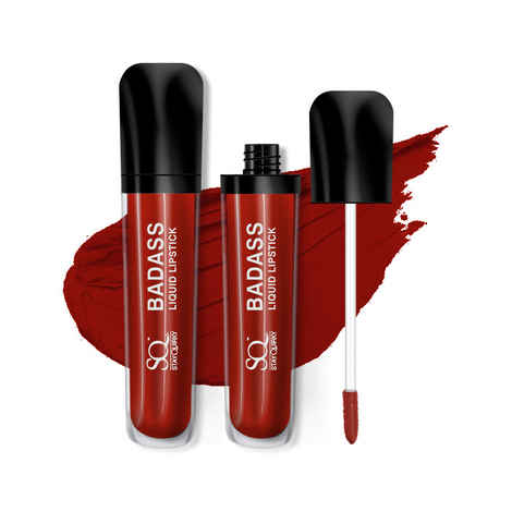 Stay Quirky Liquid Lipstick|Transferproof| Long Lasting| Smudgeproof| Highly Pigmented| Vegan| Orange BadAss - TakinA¢a‚¬a„¢ It Strong 6 (8 ml)