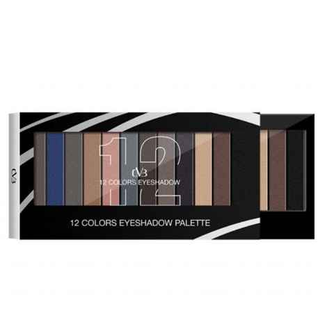 CVB Paris 12 Colors Eyeshadow Palette (C34) (18 g)