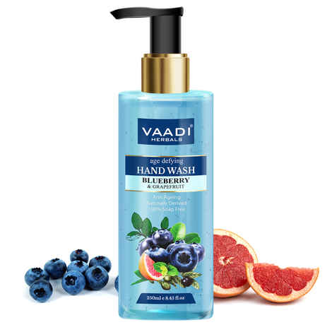 Buy Vaadi Herbals Age Defying Blueberry & Grapefruit Hand Wash (250 ml) - Purplle