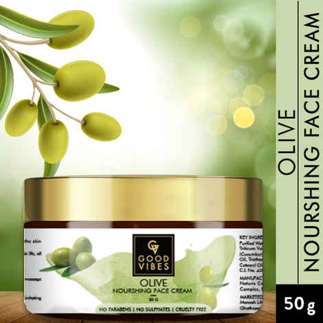 Good Vibes Nourishing Face Cream - Olive (50 gm)