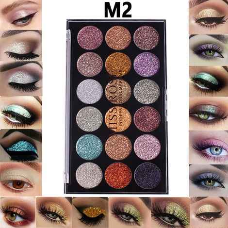 Miss Rose Super Black smudge proof Glitter 7001-083M02 (32 g)