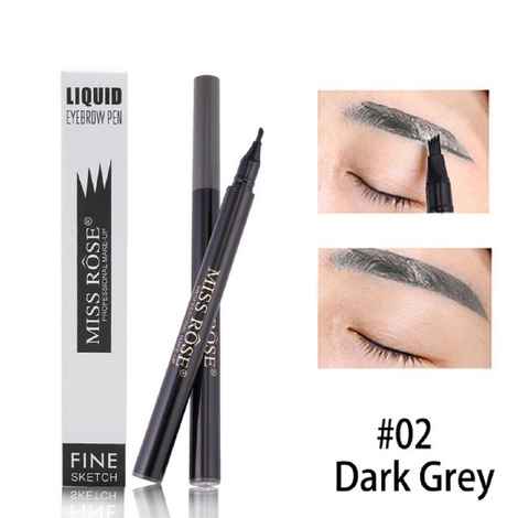 Miss Rose Professional Make Up Liquid Eyebrow Pen Fine Sketch 7402-041-M2 (0.4 g)