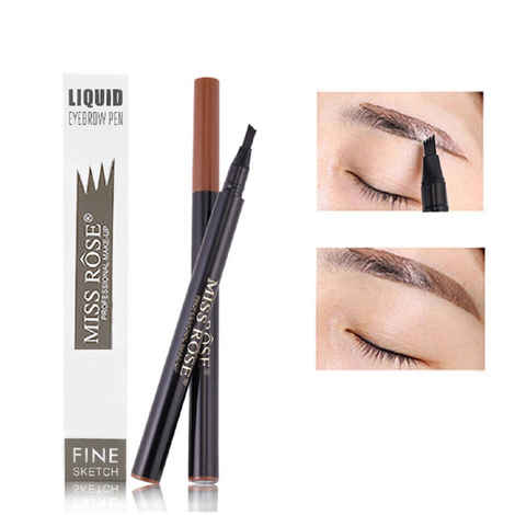 Miss Rose Professional Make Up Liquid Eyebrow Pen Fine Sketch 7402-041-M3 (0.4 g)