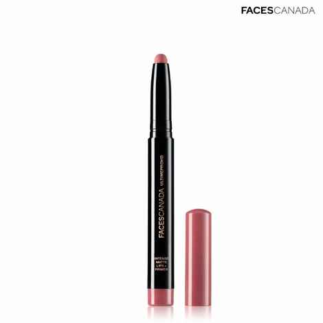 Buy Faces Canada Ultime Pro HD Intense Matte Lips + Primer - Magnetic 02 (1.4 g) - Purplle