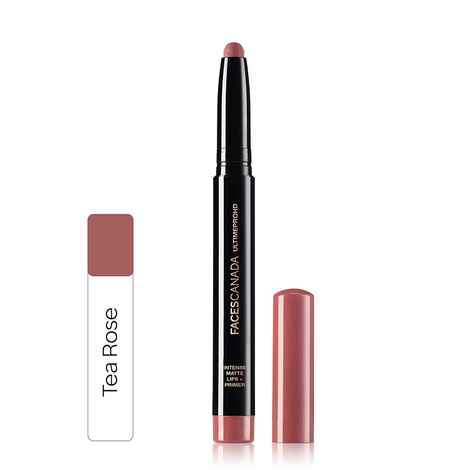 Buy Faces Canada Ultime Pro HD Intense Matte Lips + Primer - Tea Rose 10 (1.4 g) - Purplle