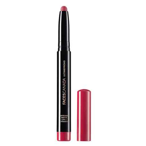 Buy Faces Canada Ultime Pro HD Intense Matte Lips + Primer -Bold Wine 11 (1.4 g) - Purplle