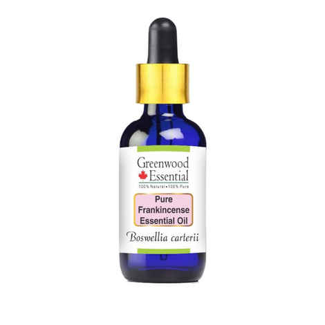 Greenwood Essential Pure Frankincense Essential Oil 30ml (Boswellia carterii) with Glass Dropper 100% Natural Therapeutic Grade Steam Distilled
