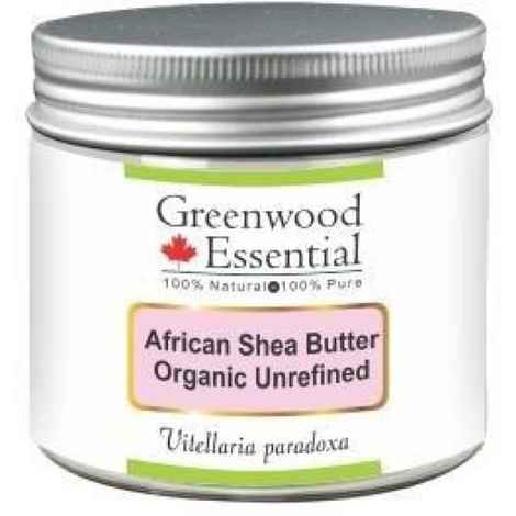 Greenwood Essential Organic African Shea Butter Unrefined 50gm (Vitellaria paradoxa) 100% Pure Natural Therapeutic Grade