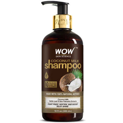 Buy WOW Skin Science Coconut Milk Shampoo (300 ml) - Purplle
