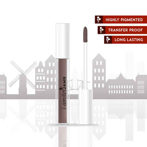 I-AmsterDAMN Liquid Lipstick, Matte, Brown, Tulipa Triumph - Cario 15 (3 ml)