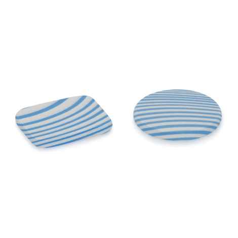 Buy TS Makeup Sponge Pack Of 2 (Blue) - Purplle