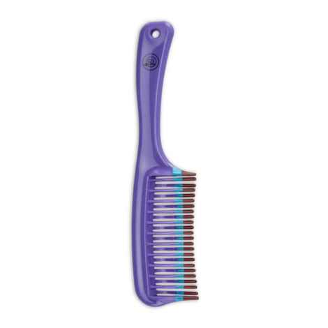 Buy TS Double Row Detangling Comb (Purple) - Purplle
