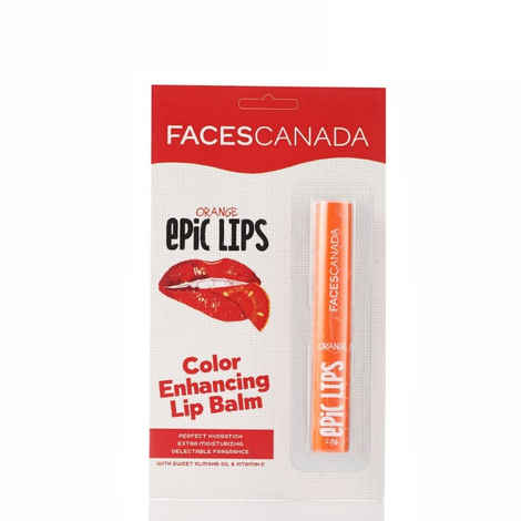 Buy Faces Canada Epic Lip Balm - Orange 04 (2 g) - Purplle