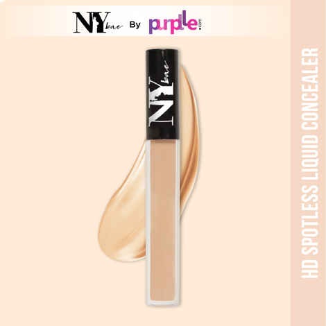 Buy NY Bae HD Spotless Liquid Concealer - Milk Chocolate Pretzel 2 (3 ml) | Wheatish Skin | Red Undertone |  Enriched with Oils | Long Lasting - Purplle