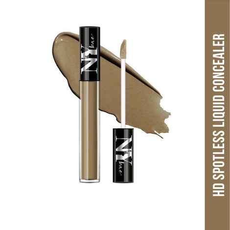 NY Bae HD Spotless Liquid Concealer - Chestnut Pretzel 4 (3 ml) | Wheatish Skin | Almond Oil & Vitamin E | Long Lasting | Full Coverage