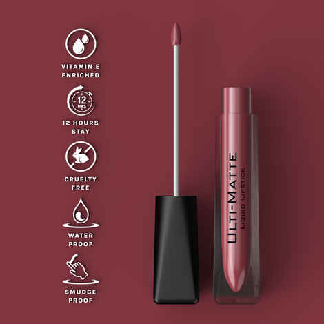 Buy Bella Voste Ulti-Matte Liquid Lipstick Sweet Clay (11) (3.7 ml) - Purplle