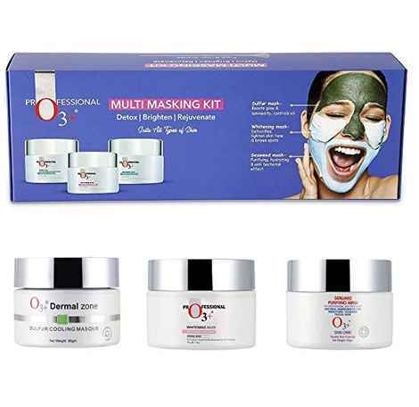 O3+ Multimasking Kit (Free Brush Inside)(50gm each)