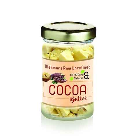 Buy Mesmara Raw Unrefined Cocoa Butter (50 g) - Purplle
