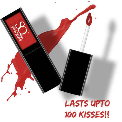 Buy Stay Quirky Liquid Lipstick Red - Killin' It 23 | Highly Pigmented | Non-drying | Long Lasting | Easy Application | Water Resistant | Transferproof | Smudgeproof (4.5 ml) - Purplle