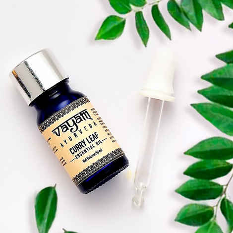 Buy Vayam Ayurveda Pure Essential Oil - Curryleaf (10 ml) | Ayurvedic | Natural | Herbal | Pure | Sulphate free | Paraben Free - Purplle
