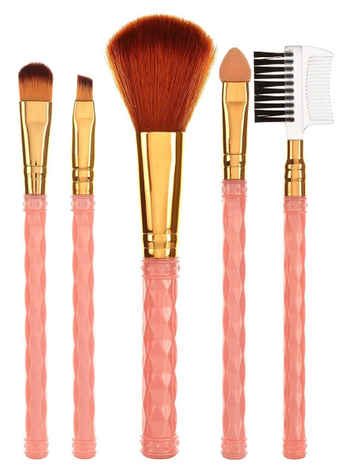 Buy AY Professional Make Up Brush Set - Pack of 5, Color May Vary - Purplle