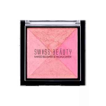 Buy Swiss Beauty Baked Blusher & Highlighter (7 g) (SB-806-03) - Purplle