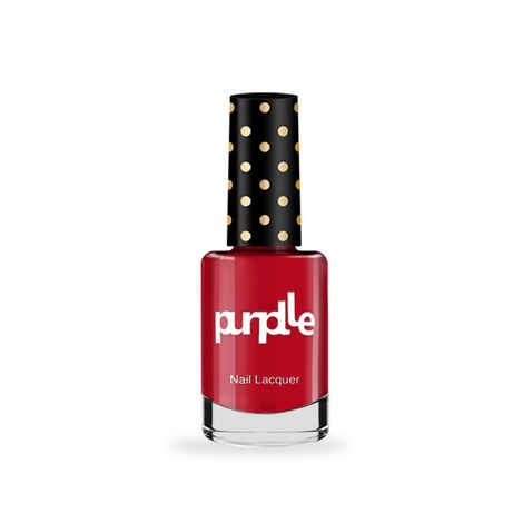 Purplle Nail Lacquer, Red, Gel - High On Parties 4