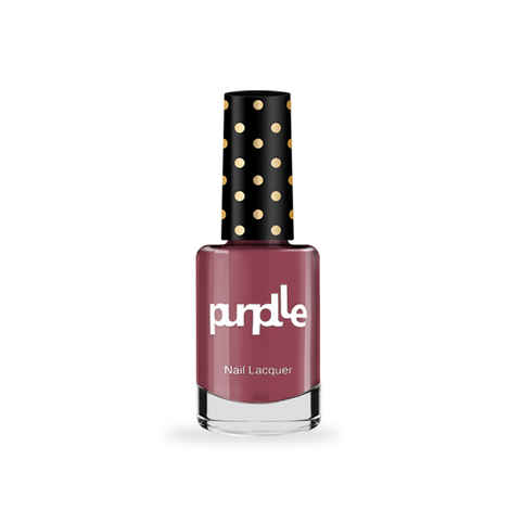 Purplle Nail Lacquer, Maroon, Gel - High On Memes 8