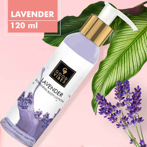 Buy Good Vibes Softening Body Lotion - Lavender (120 ml) - Purplle