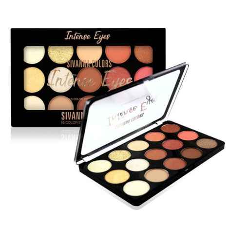 Sivanna Colors Intense Eyes 15 Colors Eyeshadow Palette (HF-1004-01)