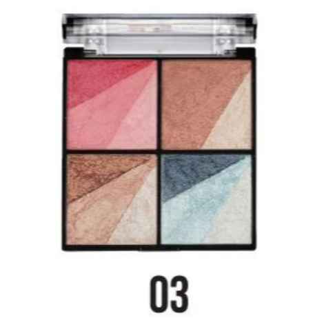 Swiss Beauty Eyeshadow | Blusher |Highlighter | Bronzer (SB-605-03) (10 g)