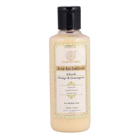Khadi Natural Ayurvedic Orange Lemongrass Hair Conditioner (210 ml)