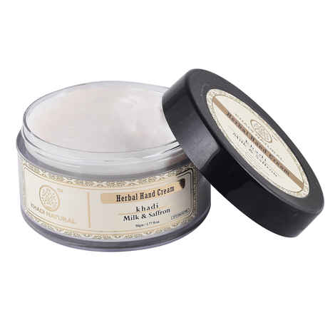 Khadi Natural Ayurvedic Milk & Saffron Hand Cream (50 g)