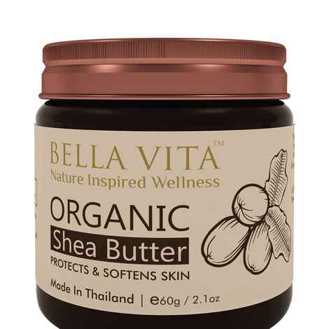 Organic Shea Butter - Powerful Skin Moisturiser & Healing Body Butter, 60 gm