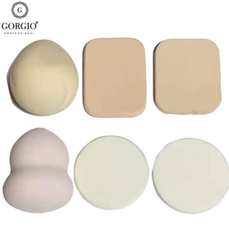 Gorgio Professional 6 In 1 Professional Multi Shape Sponge Makeup Beauty Blenders