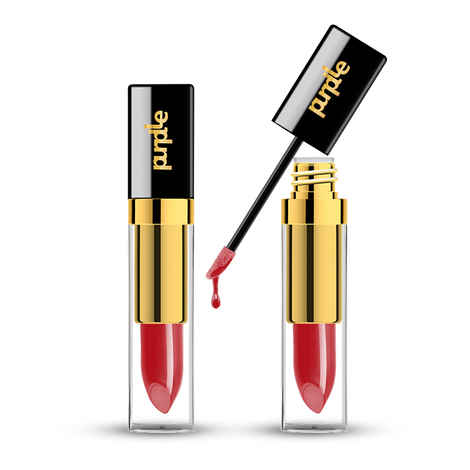 Purplle Liquid Lip and Cheek Color, Pink - For that Midnight Guilt Trip 5 (5 ml)