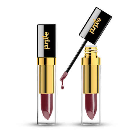 Purplle Liquid Lip and Cheek Color, Purple - For that Road Trip 10 (5 ml)