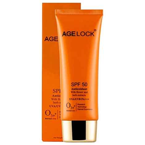 Buy O3+ Agelock Antioxidant SPF 50 PA+++(75gm) - Purplle