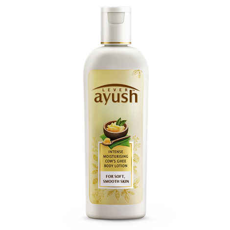 Lever Ayush Intense Moisturising Cow's Ghee Body Lotion (300 ml)