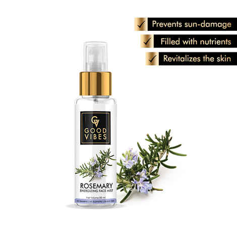 Buy Good Vibes Energizing Face Mist - Rosemary (50 ml) - Purplle