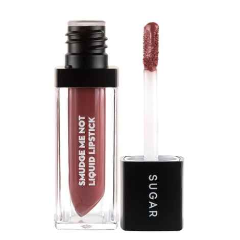 SUGAR Cosmetics Smudge Me Not Liquid Lipstick Sample - 26 Rose Repose (Peach Pink)