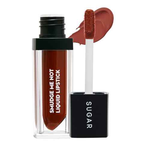 Buy SUGAR Cosmetics Smudge Me Not Liquid Lipstick Sample - 41 Gotta Terracotta (Burnt Orange - Purplle