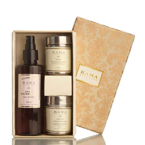 Buy Kama Ayurveda Ayurvedic Facial Gift Box (265 g) - Purplle