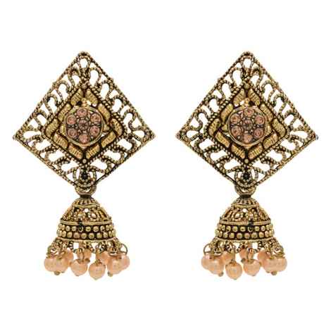 Buy Kord Store Special Design Indian Traditional Earring Jhumki KSEAR70076 - Purplle