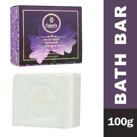Stately Essentials Shady White Bath Bar (100 g)