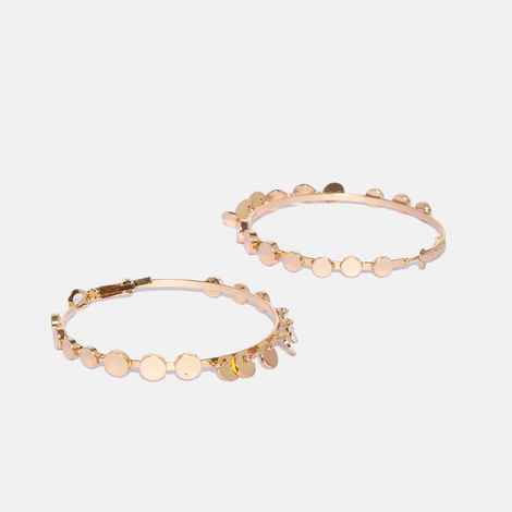 Ferosh Adara Golden Hoop Earrings