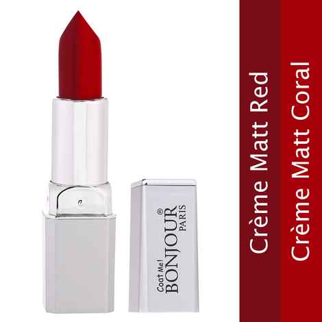 Bonjour Paris Go-Creative Dual Lipstick - Red/Coral (4.2 g)