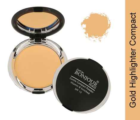 Bonjour Paris Gentle Compact Powder (Pearly Gold for Fair Skin) (9 g)