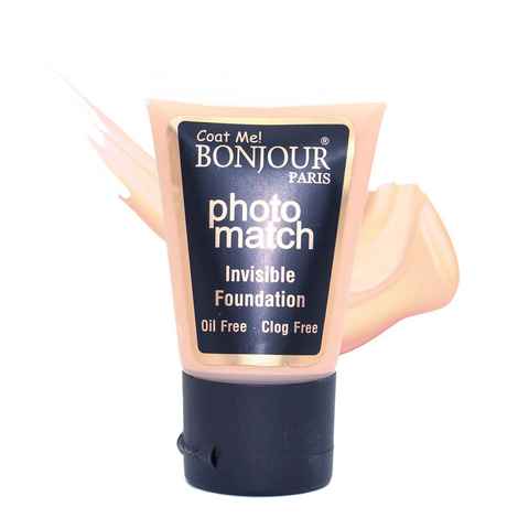 Bonjour Paris Super Converage Tube Foundation - Fair to Natural Skin (25 ml)