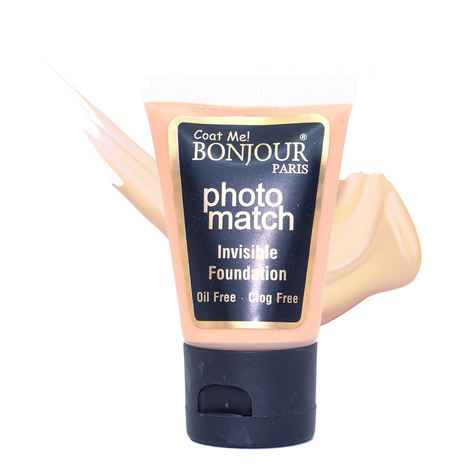 Buy Bonjour Paris Super Converage Tube Foundation - Fair to Wheatish Skin (25 ml) - Purplle